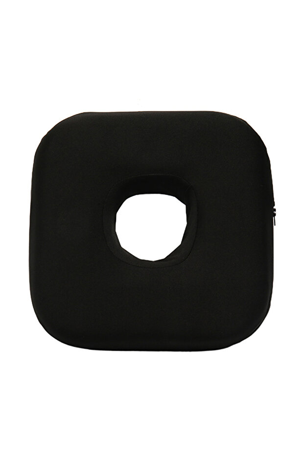 Black Ear Piercing Pillow for Side Sleepers, CNH and Ear Pain Ear Inflammation,with an Ear Hole Slee