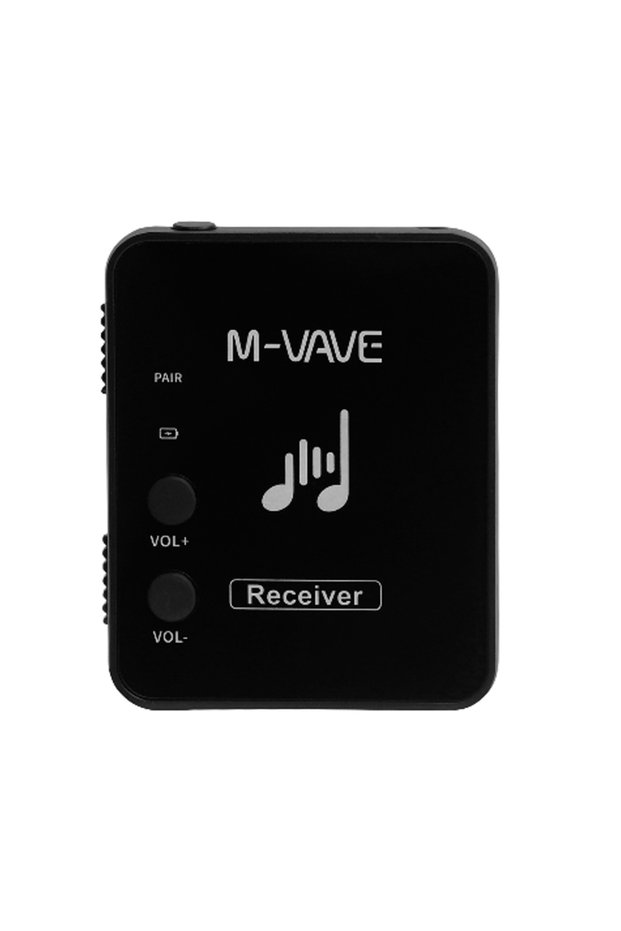 Receiver M-VAWE WP-9 Wireless Earphone Monitor 2.4G Rechargeable Transmitter Receiver with Volume Su