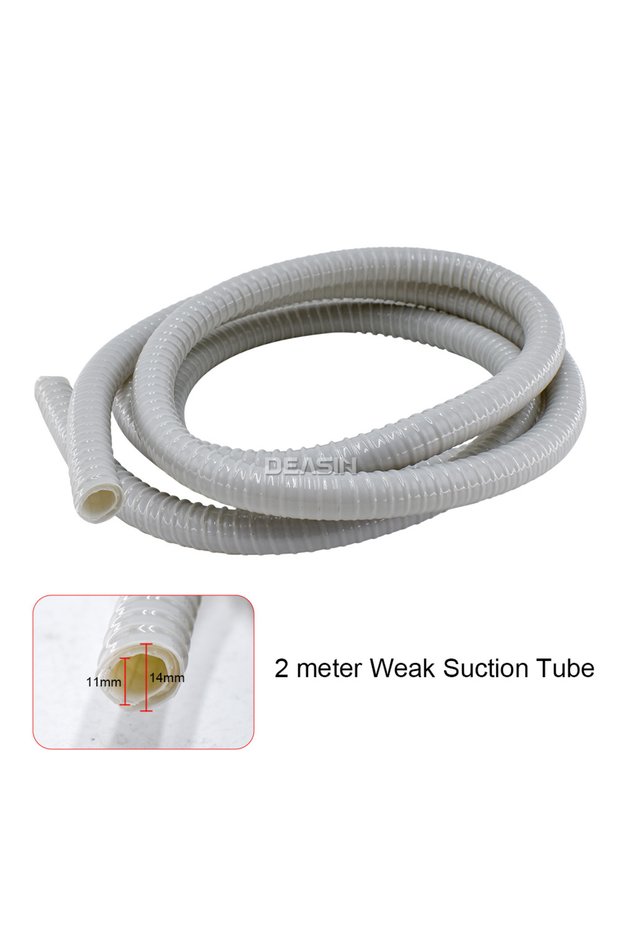 DA533T 2Meter Dental Strong Weak Suction Tube Tubing Hose Pipes For Dentist Chair Turbine Unit Odont