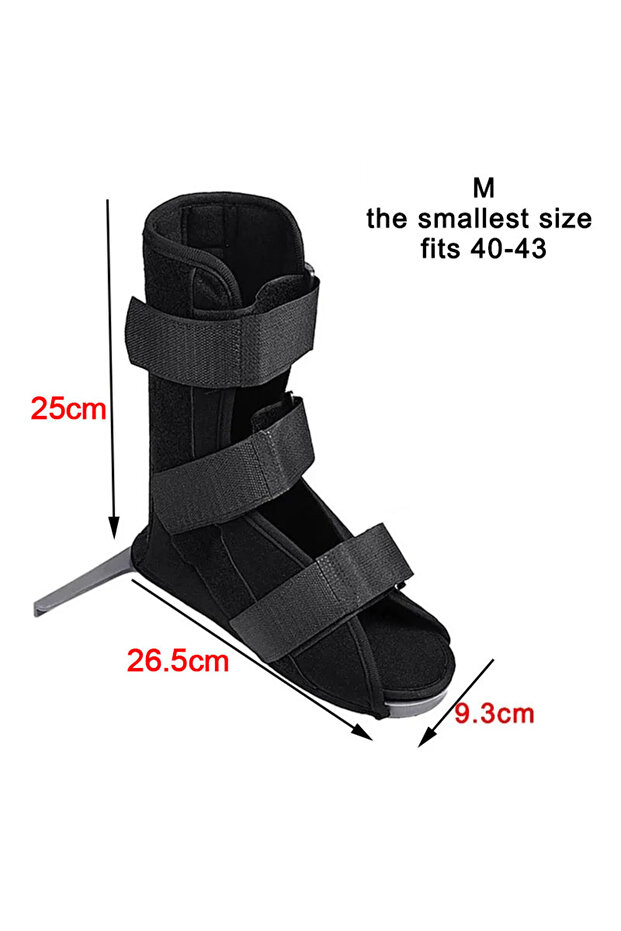 M Ankle Brace Support Fix Splint-Foot Drop Splint Guard Sprain Orthosis-Adults Kid Ankle Protector .