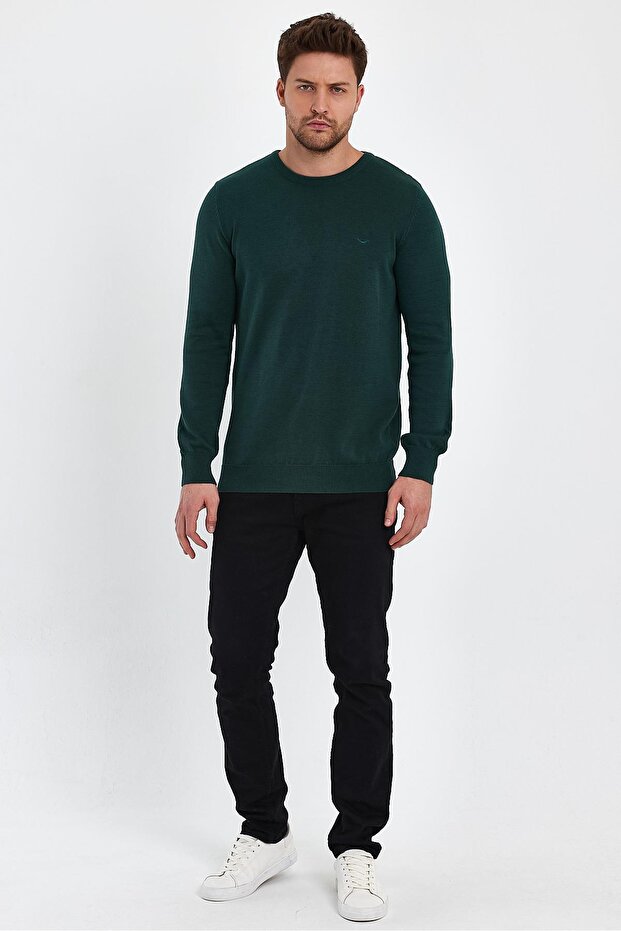 ALEXANDERGARDİ BICYCLE COLLAR GREEN KNITWEAR SWEATER