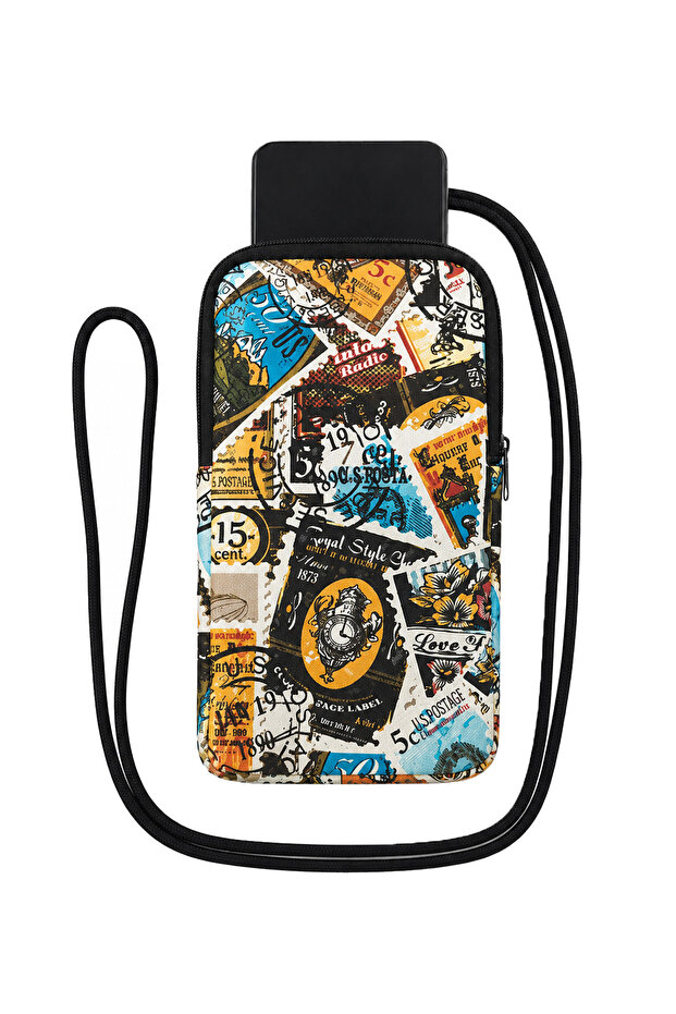 Patterned Strap Phone Bag – Wallet & Neck Bag