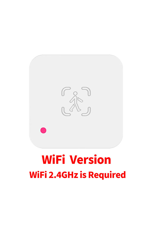 WiFi Version Tuya Zigbee WiFi Human Presence Sensor MmWave Radar Detector With Luminance Sensor For