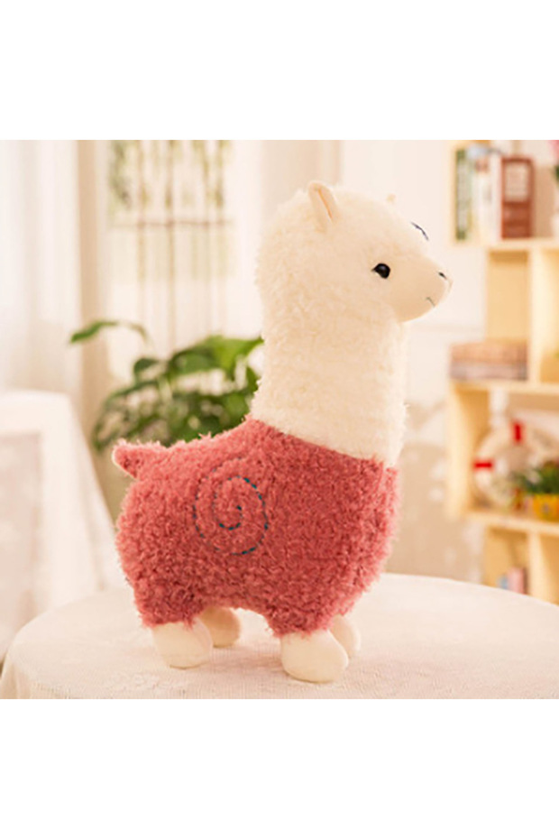 25cm pink 25cm Lovely Small Alpaca Plush Toy Stuffed Animal 5 Colors New Soft Sheep Doll Home Decor
