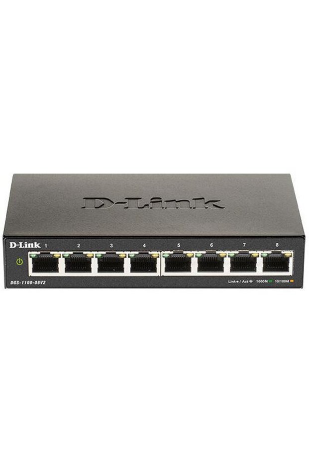 Switch DGS-1100-08PV2, 8 porturi