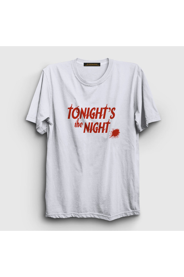Unisex White Tonights the Night Series Dexter T-Shirt 514740Tt