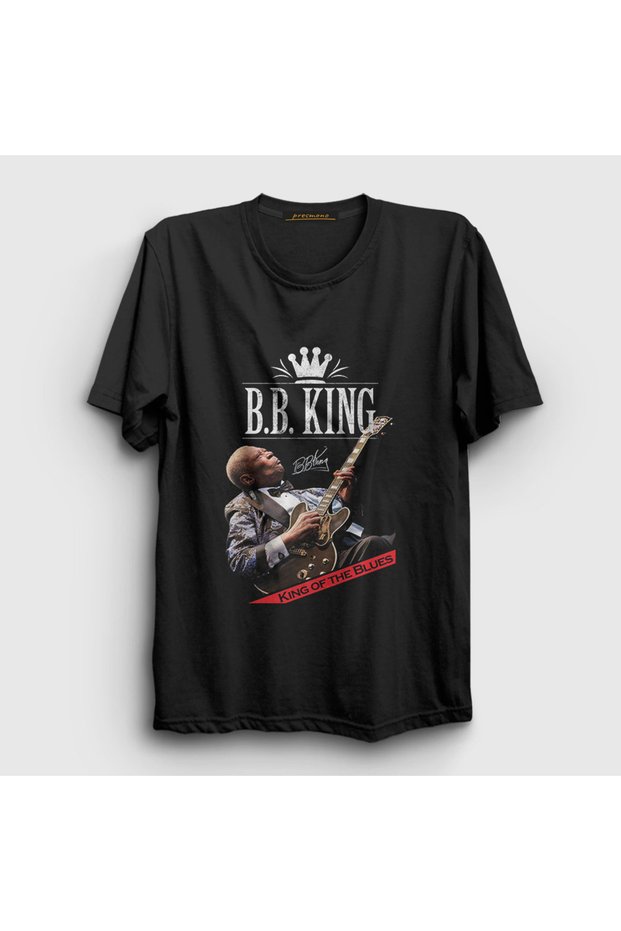 Unisex Black King of the Blues B B King T-Shirt 578098Tt
