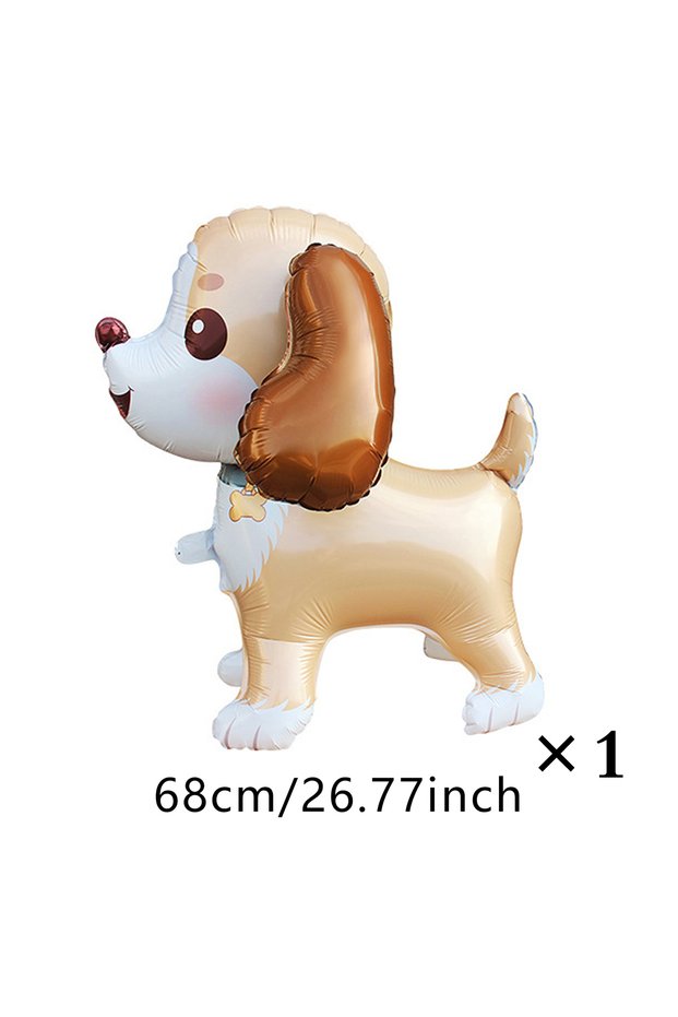 Other Big eared dog Dog Aluminum Film Balloon Husky Corgi Big Ear Dog Cartoon Shaped Balloon Childre