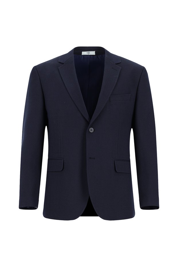 Regular Fit Herringbone Classic Jacket