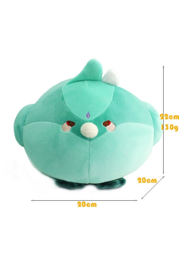 9cm-20cm 20cm HOT 9cm Genshin Impact Alatus Xiao Plush Toy Cute Teyvat Zoo Xiao Bird Doll Throw Pill