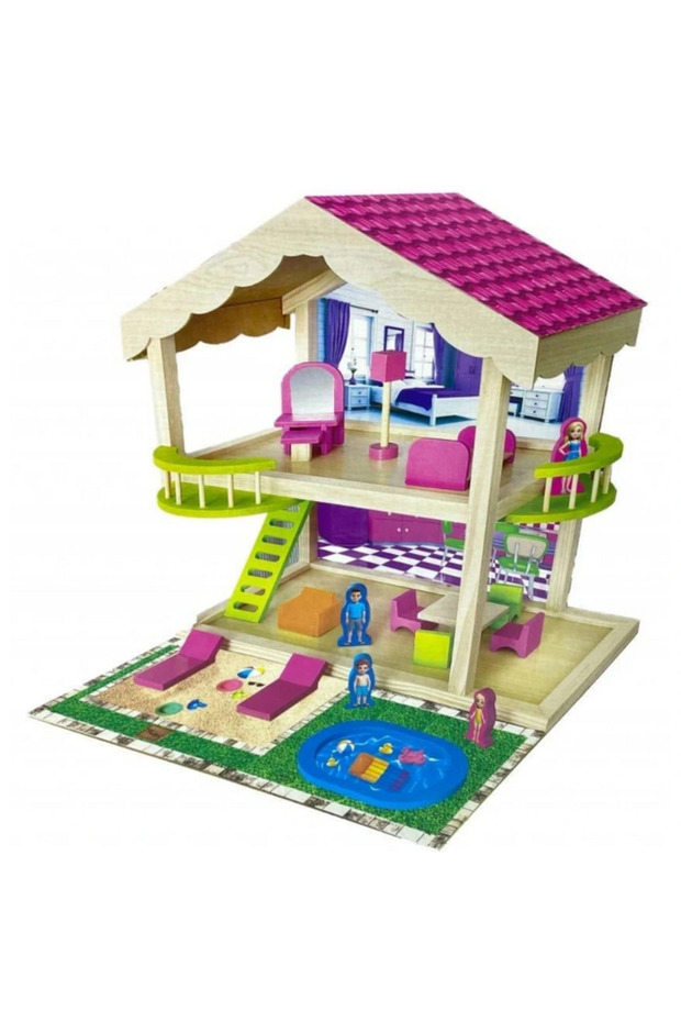 Wooden Villa Set in a Box