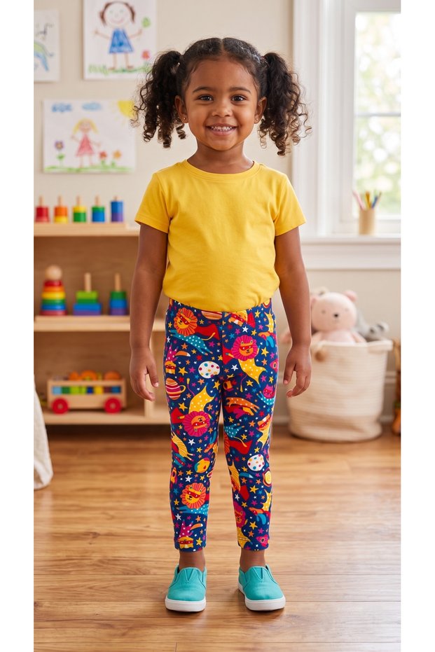 Cotton Flexible Baby and Kids Tights - 9 Months - 5 Years
