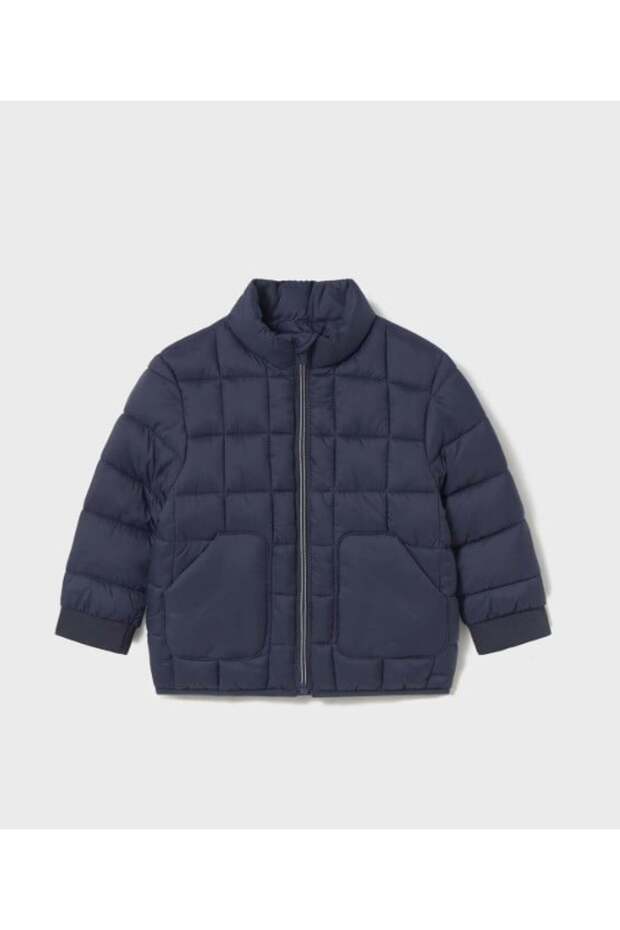 Baby Boy Pocket Detailed Coat 0-4 Years Blue
