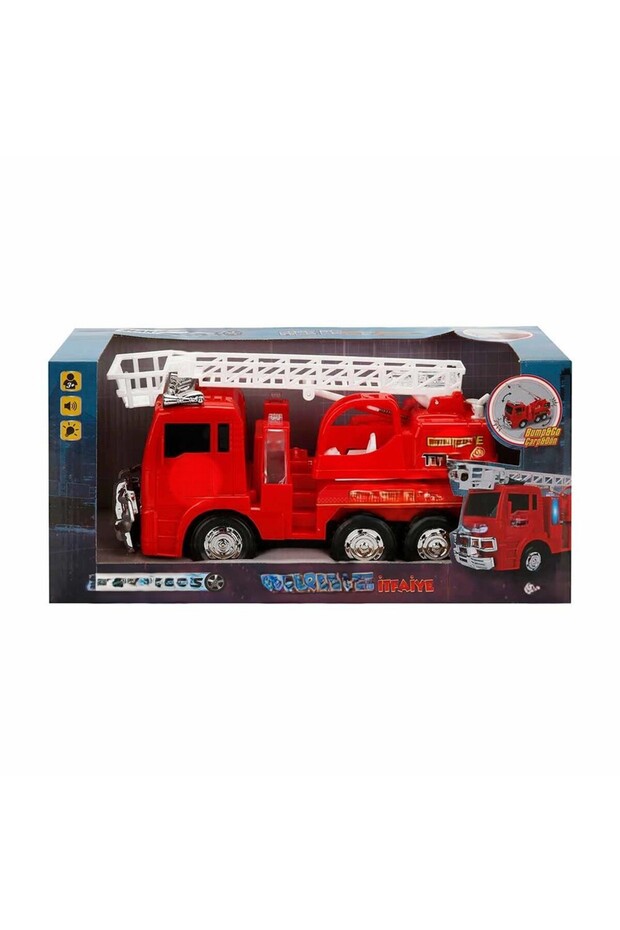Crash turn sound and light fire truck