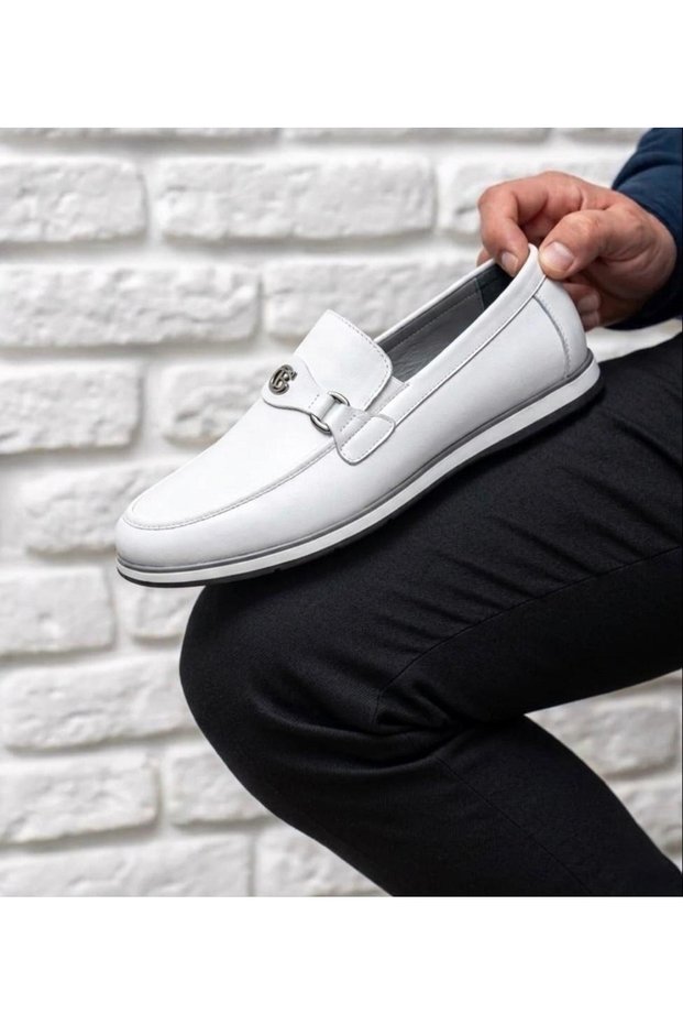 100% Genuine Leather Men's Summer Ultra Comfortable Casual Orthopedic Moccasins & Loafers Handmade Shoes 40-44