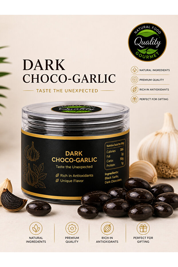 DARK CHOCO GARLIC