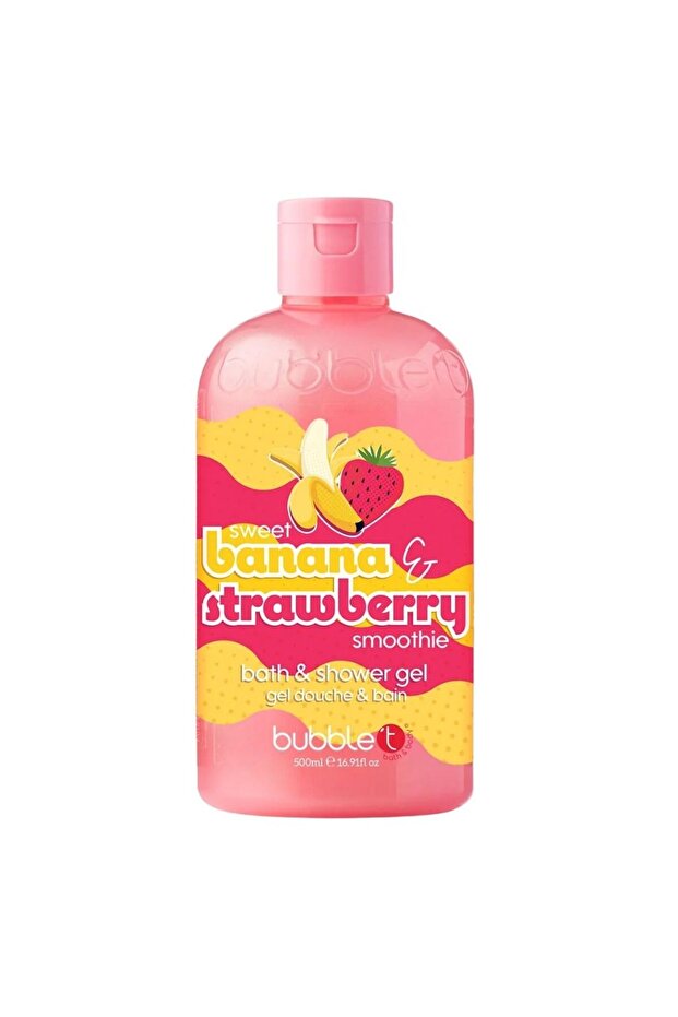 Bath And Shower Gel Strawberry And Banana 500ml