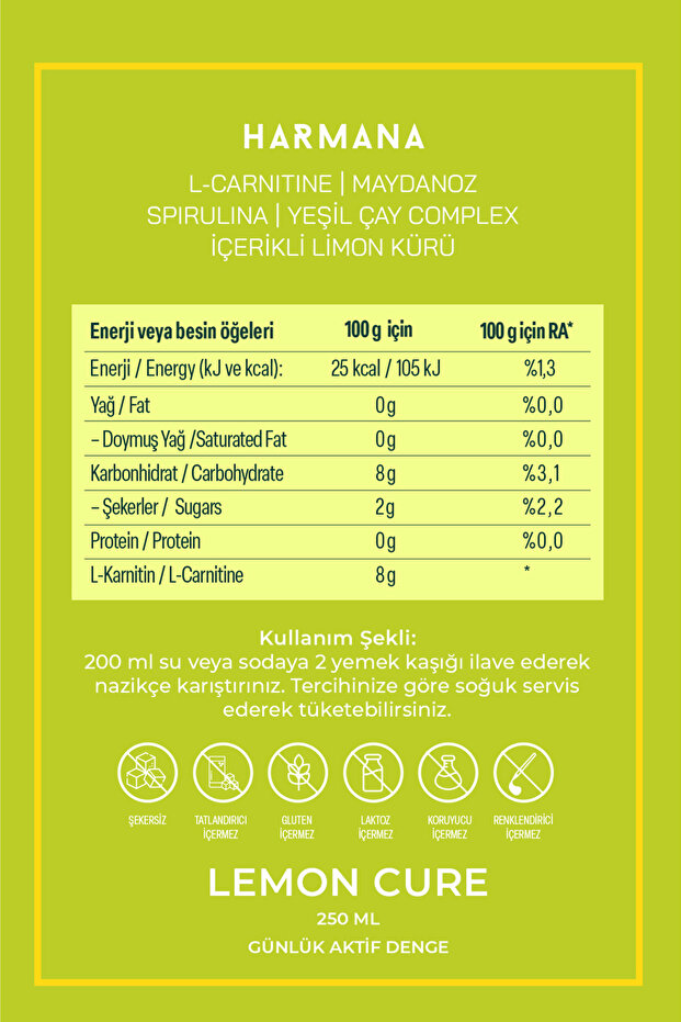 Lemon Cure 250 ml - 3