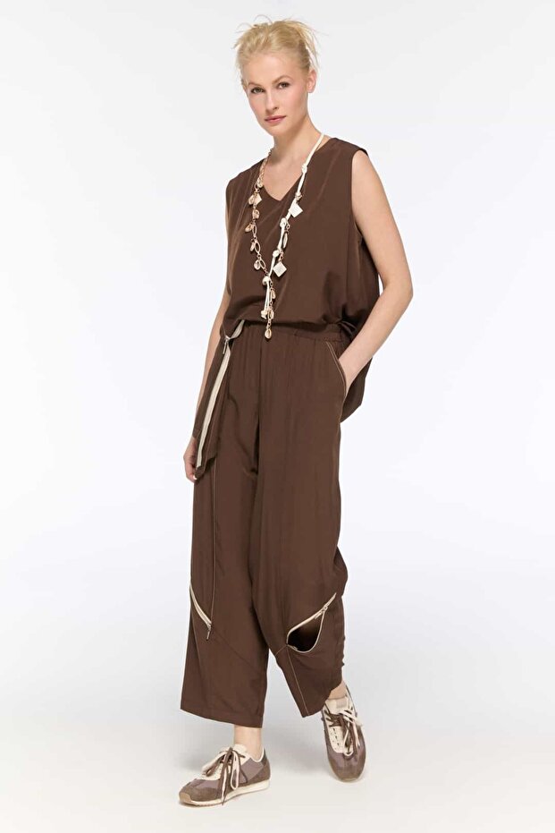 Double Zipper Trousers