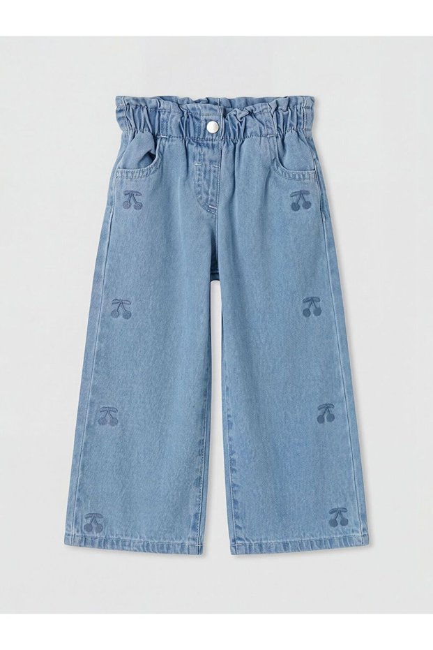 Lcw Baby Baby Girl Embroidered Jean Pants