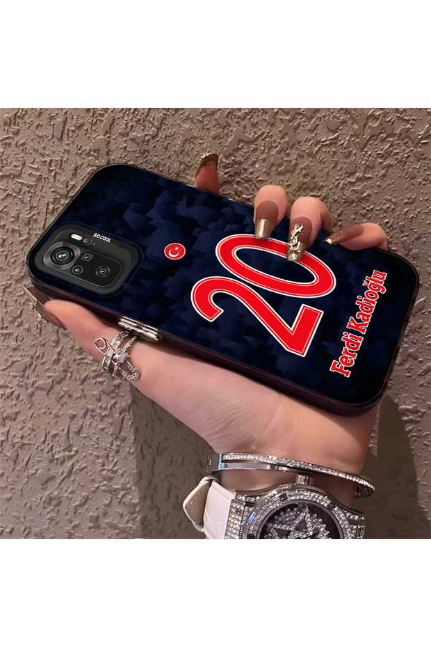 Silicone Edge Hard Back Phone Case Compatible with Poco M5S Ferdi