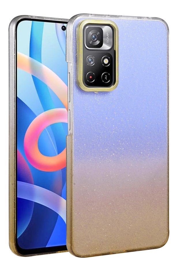 Ilkeshop New Redmi Note 11 Pro Glossy Cover - (145440) Desert Titanium