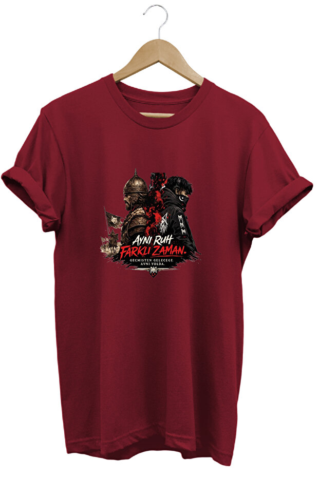 Same Spirit Different Time Printed Date and Street Style Special Design T-Shirt