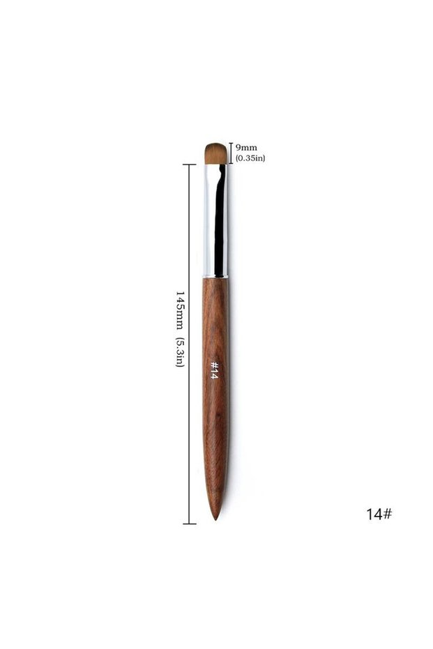 14 French Nail Art Brushes Flowers Drawing Pen Versatile Nail Drawing Pen Nail Tools Sandalwood Hand