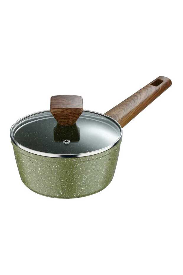 Acadia 16 cm Forged Aluminum Sauce Pan with Lid, BG56238GR