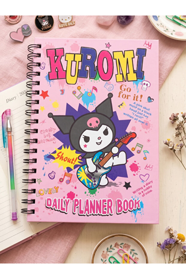 Kuromi & Hello Kitty Sticker Planner Book