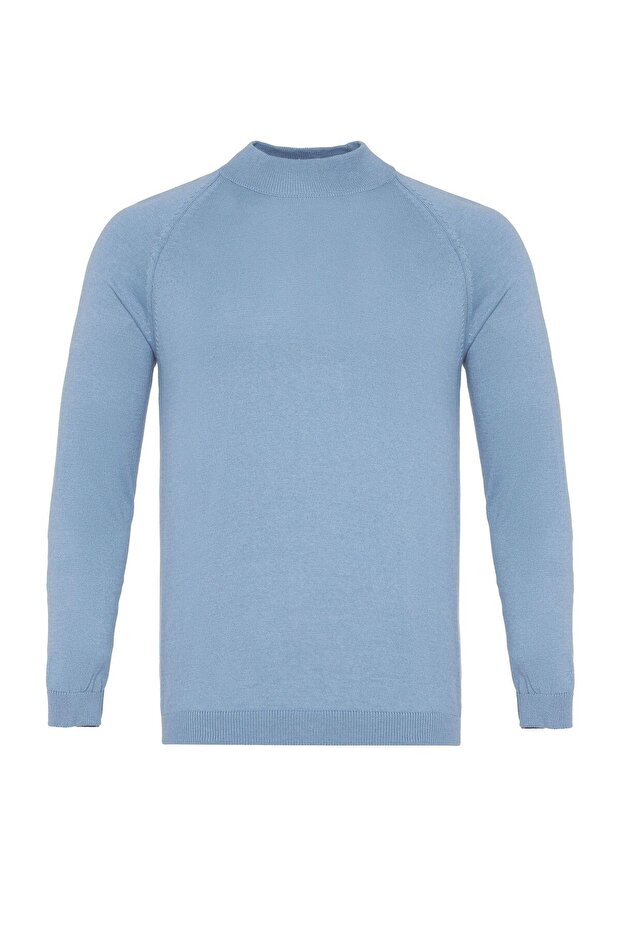 Basic half-neck sweater