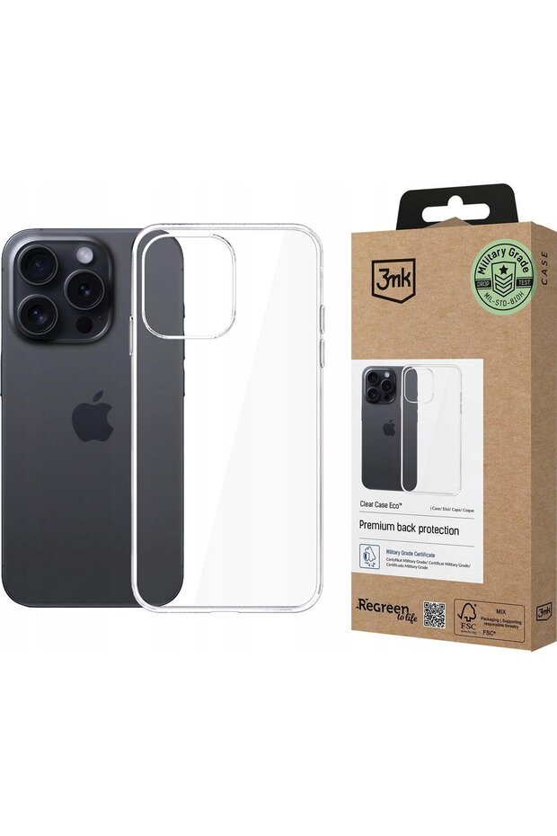 Coque de protection pour Apple iPhone 16 Pro Max Clear Case - 1