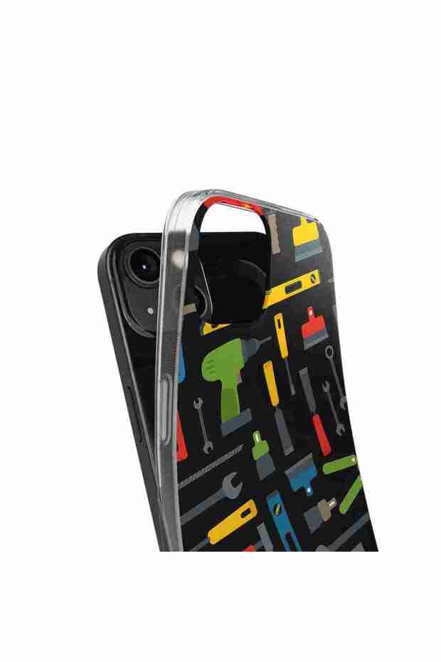 Case compatible with Honor X6 Silicone Gel Tpu Model Tools Pattern - 2