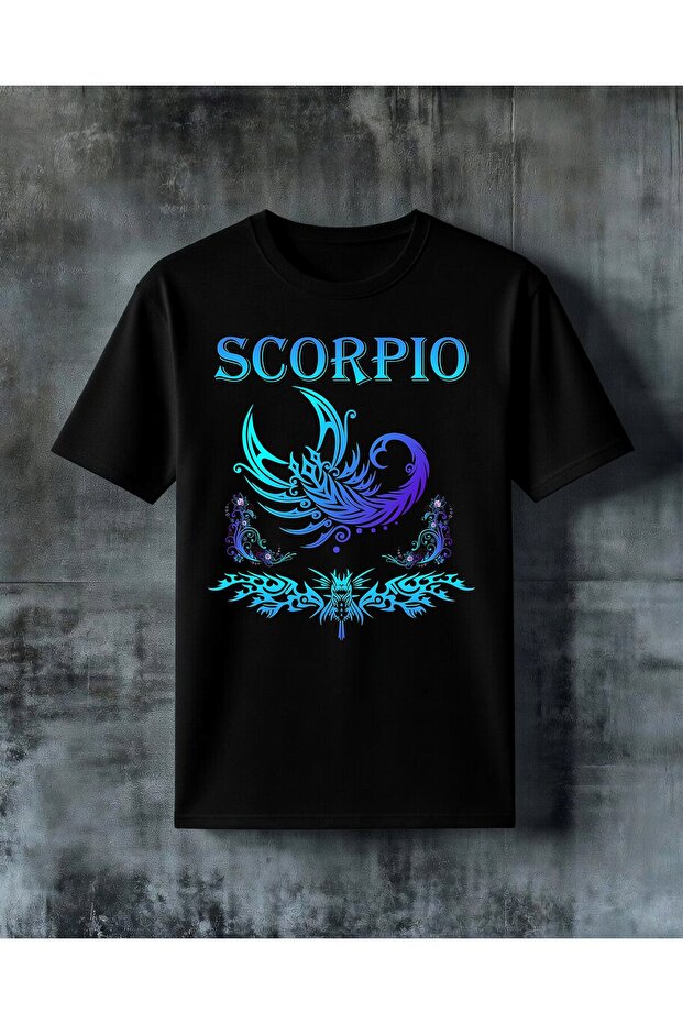 Scorpio Burc Printed Oversize T-Shirt
