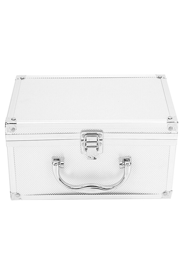 1pcs 230*150*125mm Aluminum Alloy Toolbox Portable Display Case Instrumentation Box Tool Box Aluminu
