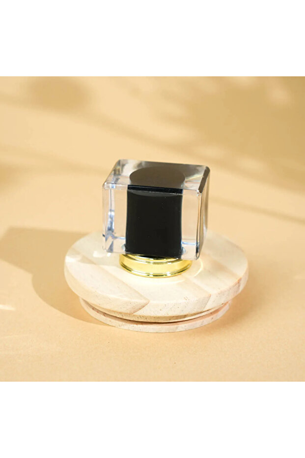 غطاء مربع سميك من الأكريليك ABS بقطر 15 مم لزجاجة العطر، غطاء أنيق مناسب لـ