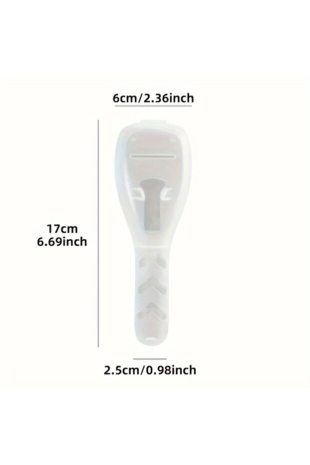 1 pc Clear Homefish Razor Travel Storage Box Transparent Dustproof Carrying Case Cartridge Box Razo