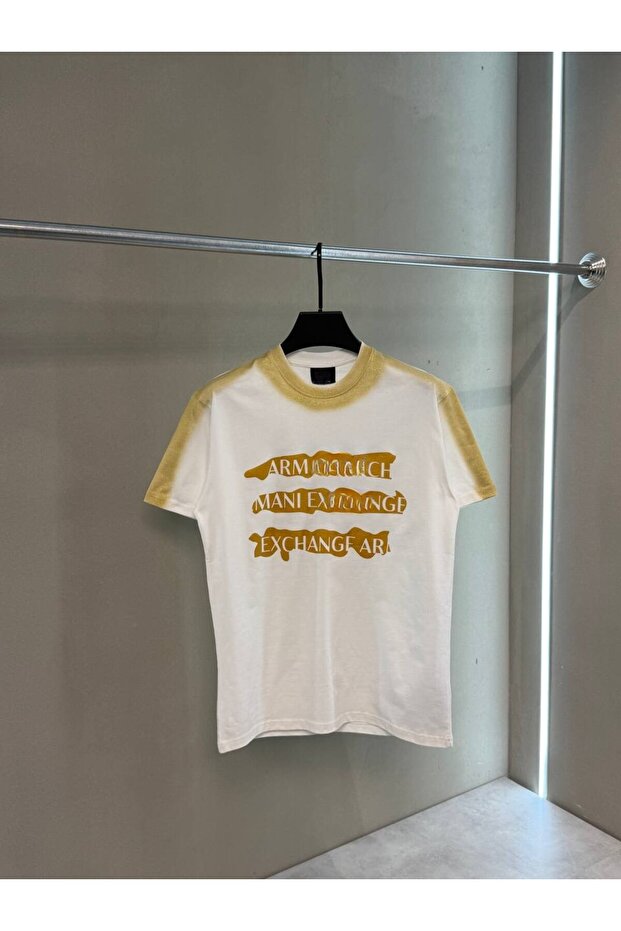Men's - Women's Unisex Custom Gilded (Silvery) Print Design T-Shirt Code: Js26Ax006 100% Cotton