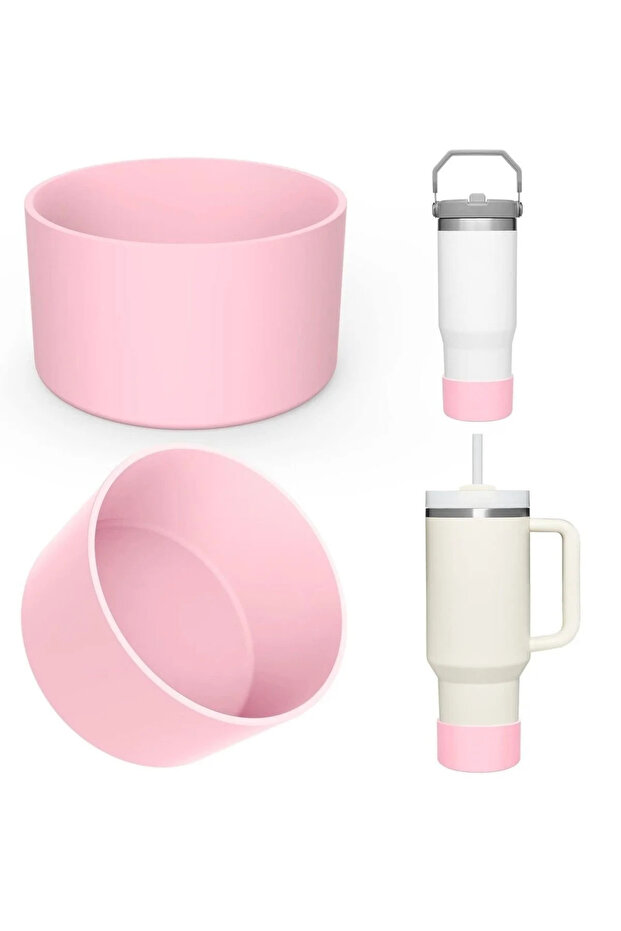 Quencher - Iceflow - Lumin - New Generation Thermos Accessory with Straw Thick Silicone Base Protector