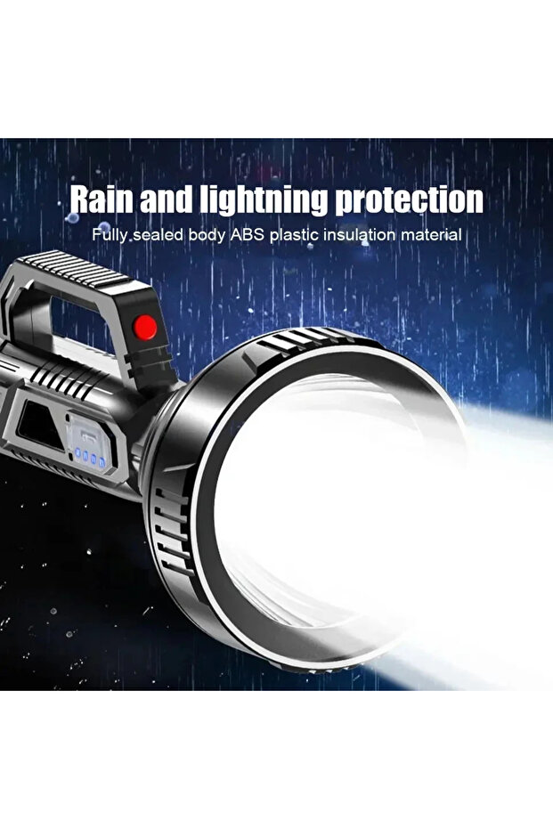 Kit A New High Power LED Flashlight Waterproof Fishing Lantern Torch USB Rechargeable Powerful Spotl