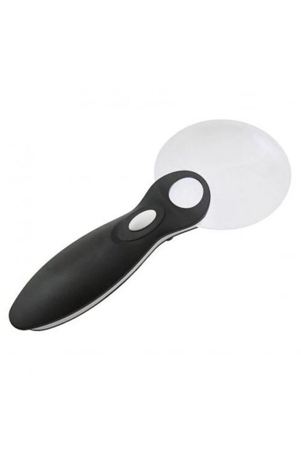 10X 20X, 2 Led Lighted Handheld Magnifier for Control