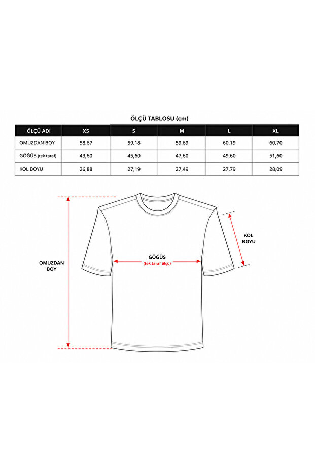 Basic Vatkalı Tişört - 4