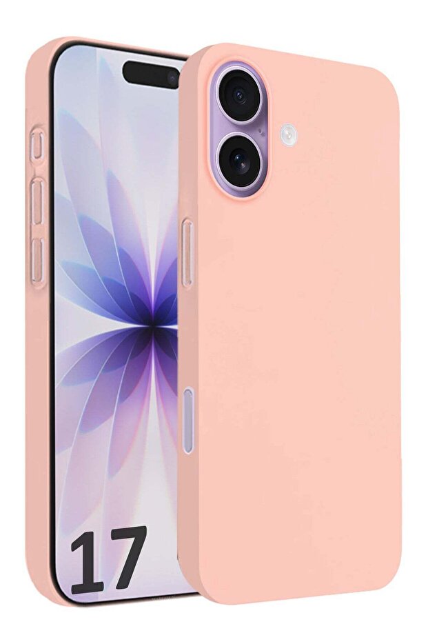 Air Skin Slim Case for iPhone 17 - Lightweight Matte Finish Cover with Scratch and Drop Protection - Pink