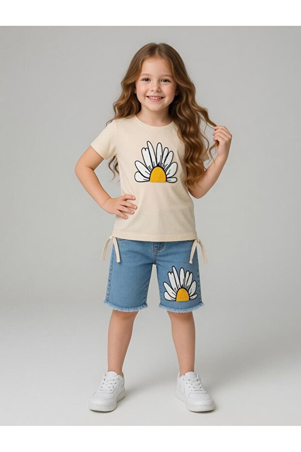 Daisy Printed Girls' Set