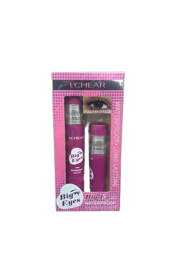 BIG EYES WATERPROOF MASCARA AND LIQUID EYELINER (18G+8G)