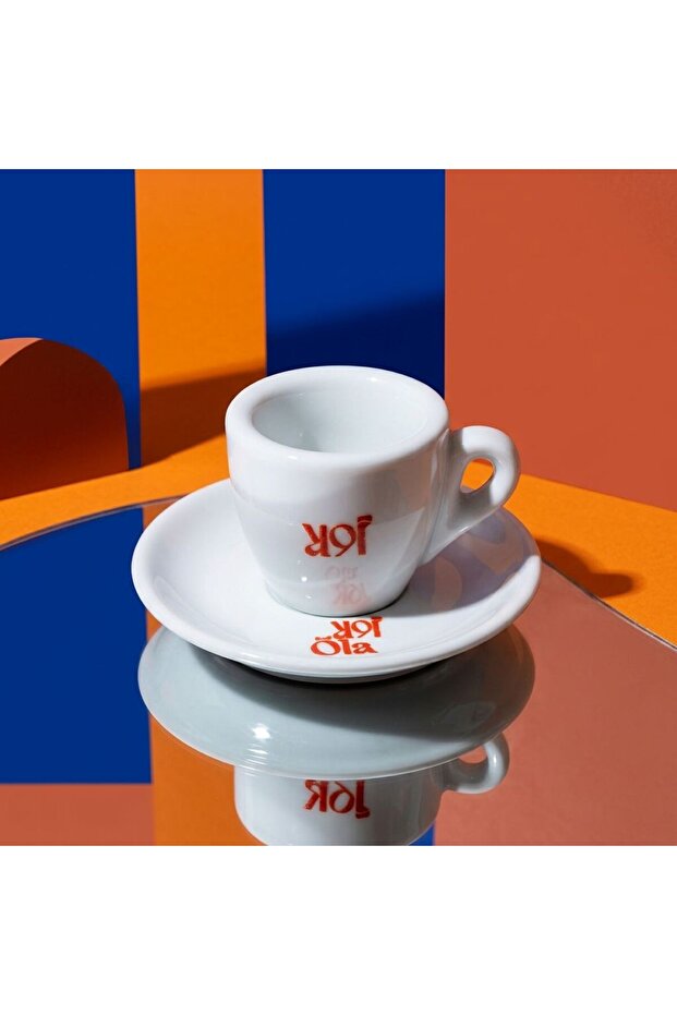 طقم تقديم اسبرسو ( كوب + صحن) Mini Espresso Set