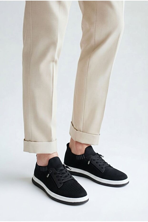 Hco Men's Lace-Up Knitwear Shoes