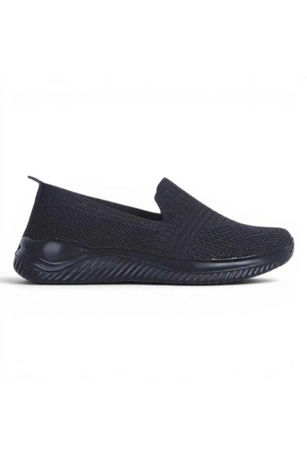 Gabi Gb-01 Black Anorak Summer Women's Ballerina Shoes