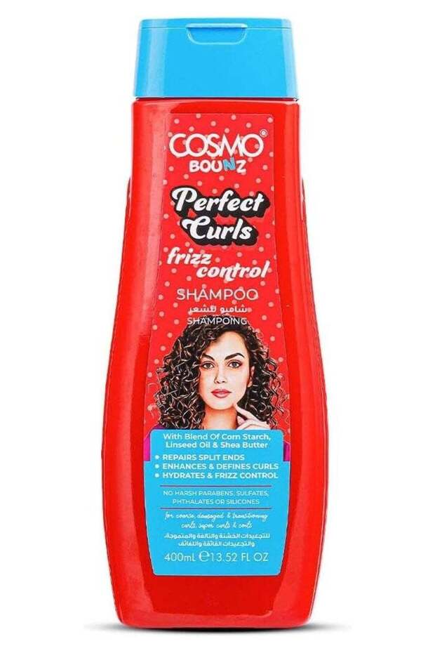 Bounz Perfect Curls Frizz Control Shampoo 400ml