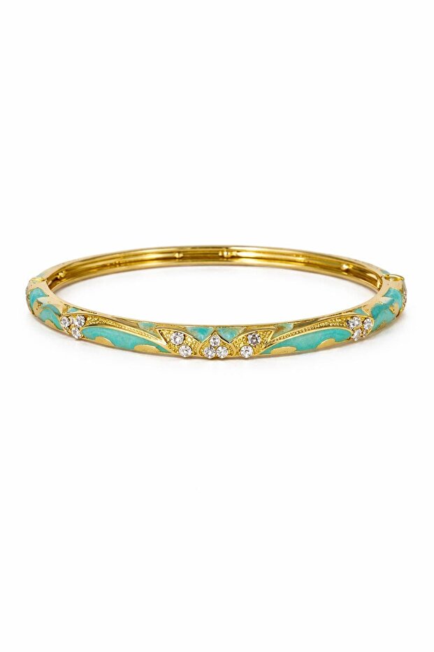 Special Series Green Enamel Flower Clamp